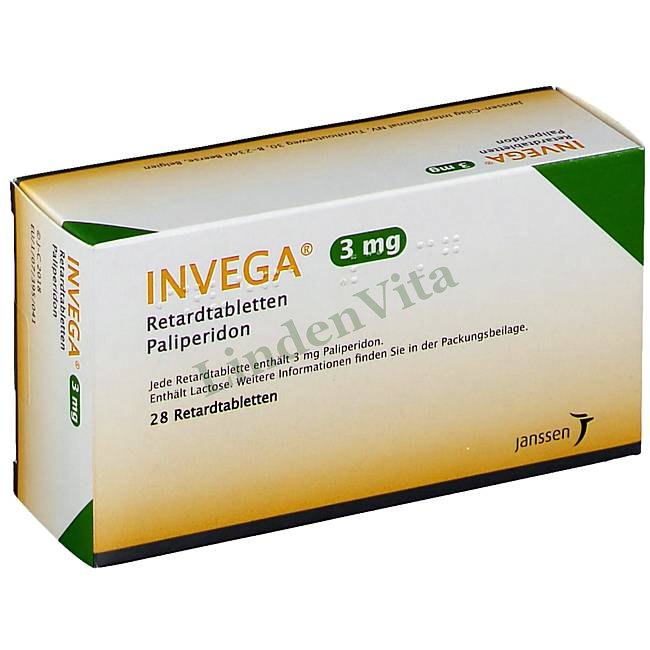 Инвега / Invega - Палиперидон — упаковка препарата