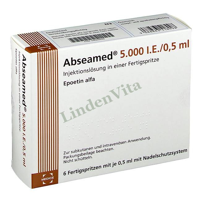 Абсамед / Abseamed - Еритропоетин — упаковка препарату