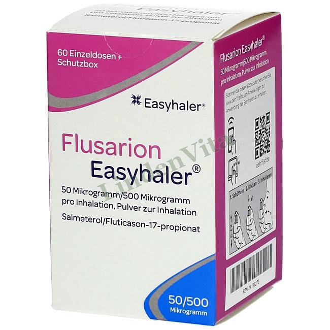 Флусаріон / Flusarion - Сальметерол + Флутиказон — упаковка препарату