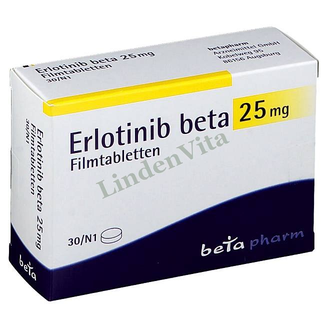 Эрлотиниб / Erlotinib - Эрлотиниб — упаковка препарата