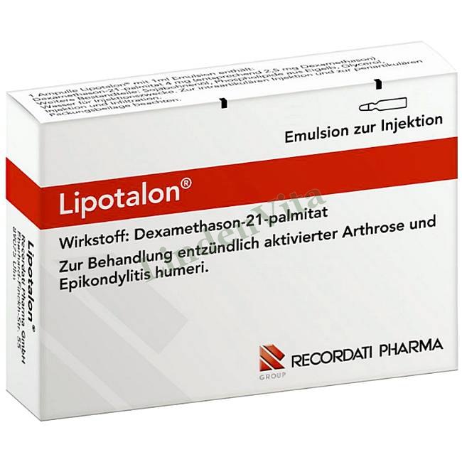 Ліпоталон / Lipotalon - Дексаметазон — упаковка препарату