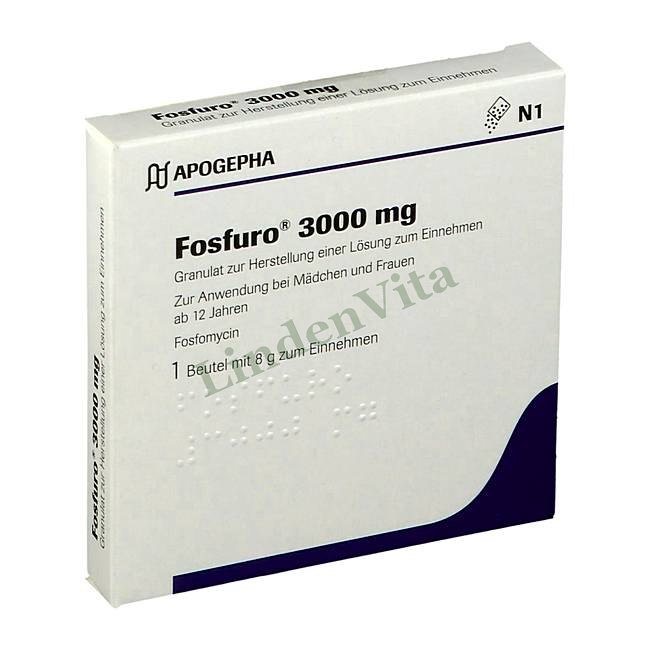 Фосфуро / Fosfuro - Фосфомицин — упаковка препарата