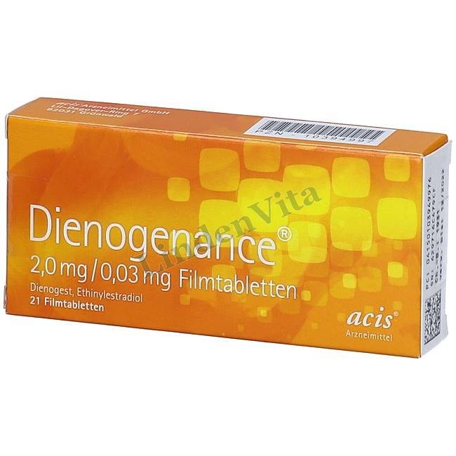 Диеногенанс / Dienogenance - Диеногест + Этинилэстрадиол — упаковка препарата