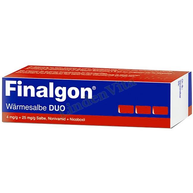 Фіналгон / Finalgon - Нонівамід — упаковка препарату