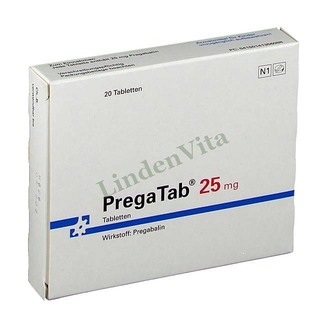 Прегатаб / Pregatab - Прегабалін — упаковка препарату