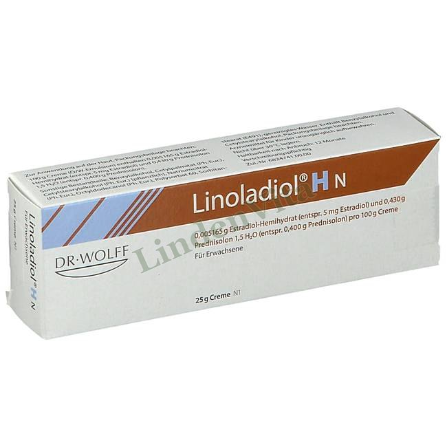 Ліноладіол / Linoladiol - Преднізолон / Шкірні захворювання — упаковка препарату