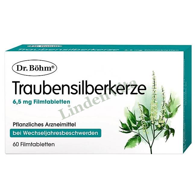 Др Бем / Dr Bohm - Кореневище циміцифуги / Гінекологія та урологія — упаковка препарату
