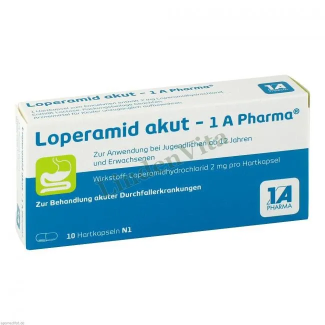 Лоперамид / Loperamide - Лоперамид — упаковка препарата