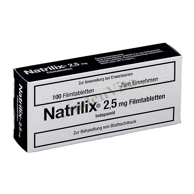 Натриликс / Natrilix - Индапамид — упаковка препарата