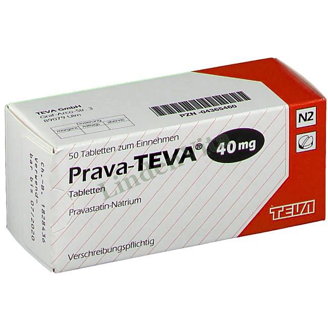 Права / Prava - Правастатин — упаковка препарата