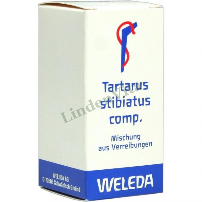 Тартарус Стибіатус / Tartarus Stibiatus — упаковка препарату