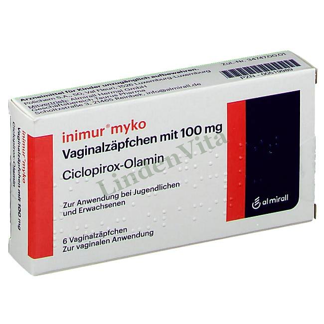 Инимур / Inimur - Циклопирокс / Гинекология и урология — упаковка препарата