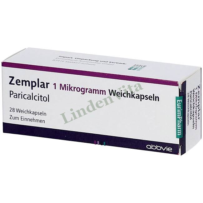 Земплар / Zemplar - Парікальцитол — упаковка препарату