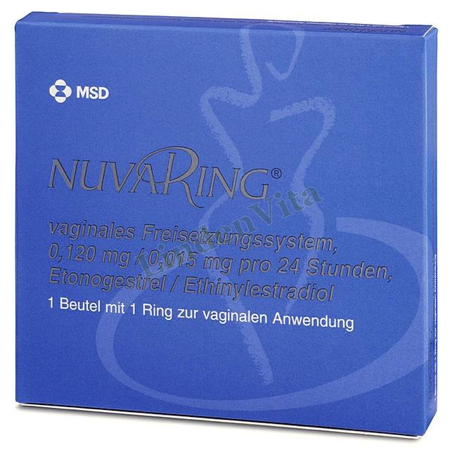 Новаринг / Nuvaring - Прогестаген + Естроген — упаковка препарату