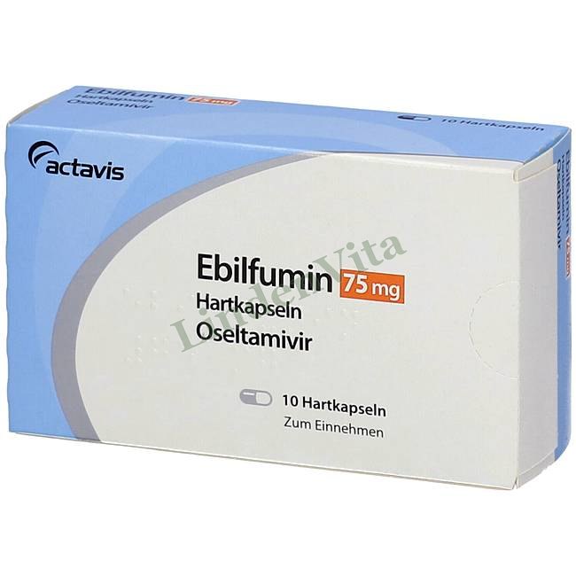 Ебілфумін / Ebilfumin - Осельтамівір — упаковка препарату
