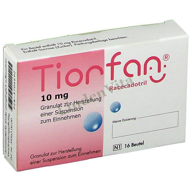 Тіорфан / Tiorfan - Рацекадотрил — упаковка препарату