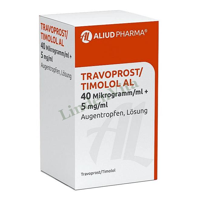Травопрост / Travoprost - Тимолол + Травопрост / Очі та вуха — упаковка препарату