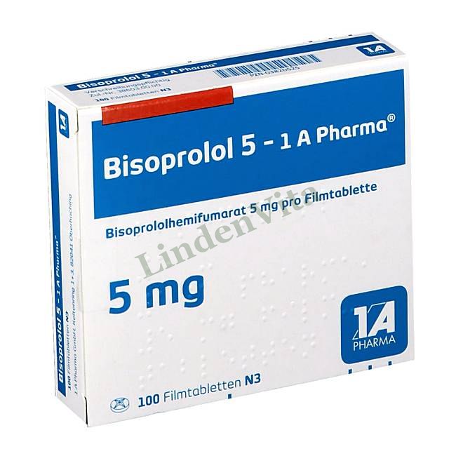 Бісопролол / Bisoprolol - Бісопролол + Гідрохлоротіазид / Серце і судини — упаковка препарату