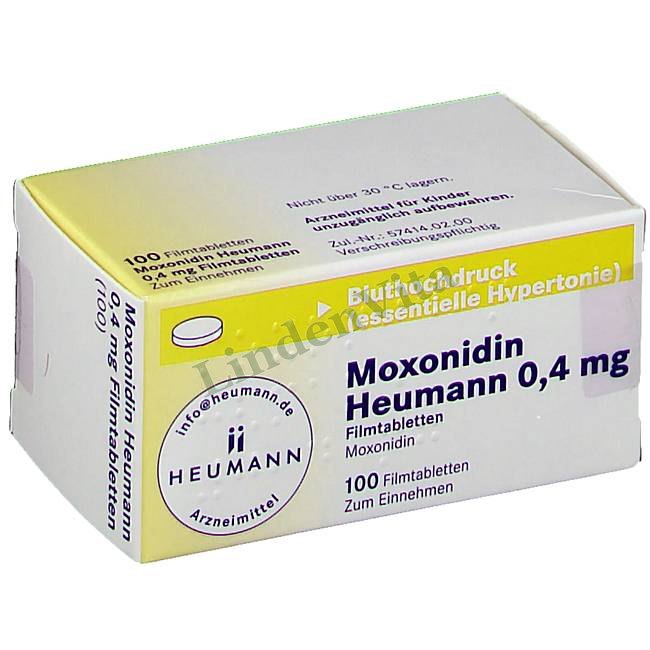 Моксонідин / Moxonidin - Моксонідин — упаковка препарату