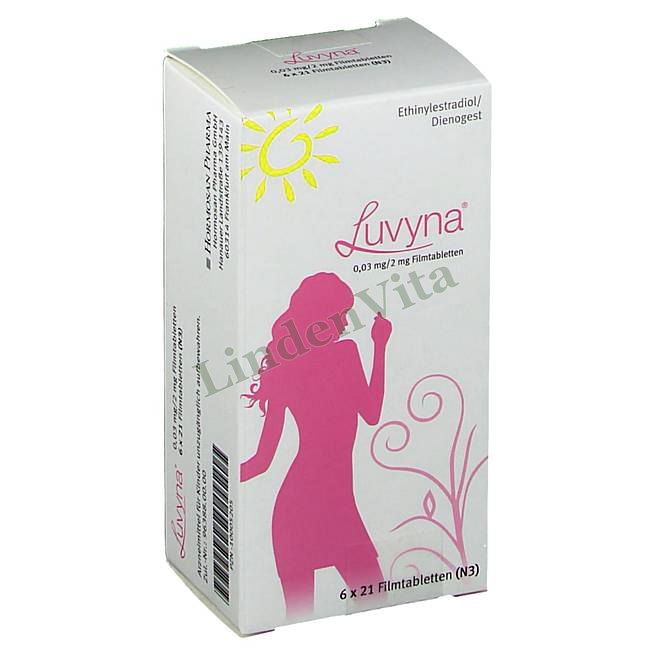 Лувина / Luvyna - Диеногест + Этинилэстрадиол — упаковка препарата