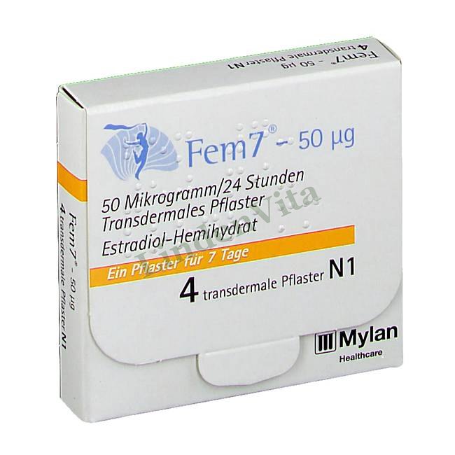 Фем7 / Fem7 - Эстрадиол / Гормональные препараты — упаковка препарата