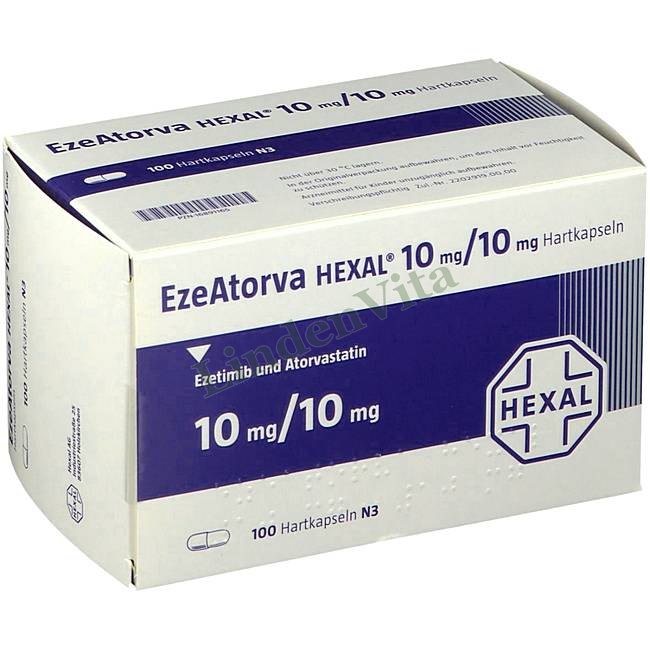 Эзеаторва / Ezeatorva - Аторвастатин + Эзетимиб — упаковка препарата