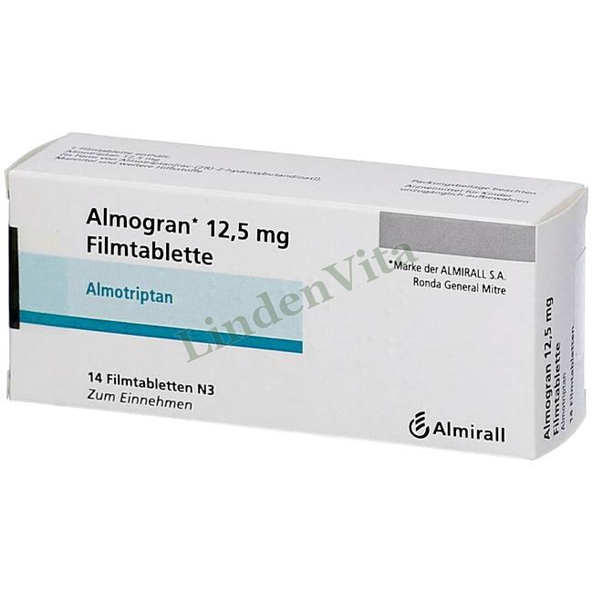 Алмогран / Almogran - Алмотриптан — упаковка препарату