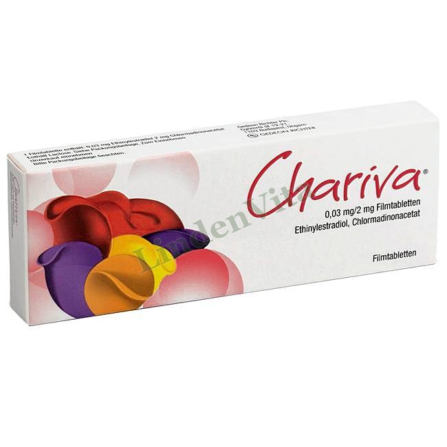 Харива / Chariva - Хлормадинон + Етинілестрадіол — упаковка препарату