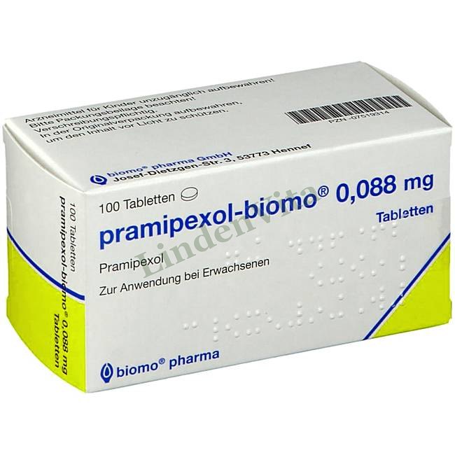Прамипексол / Pramipexolo - Прамипексол — упаковка препарата
