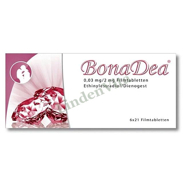 Бонаде / Bonadea - Дієногест + Етинілестрадіол — упаковка препарату