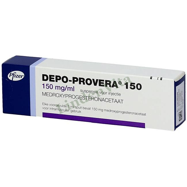 Депо Провера / Depo Provera - Медроксипрогестерон — упаковка препарату