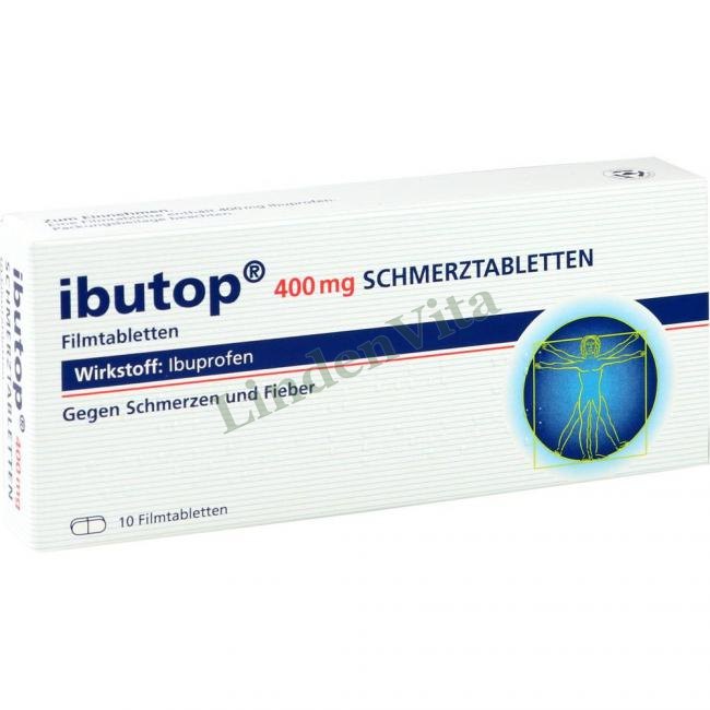 Ібутоп / Ibutop - Ібупрофен / Знеболювальні — упаковка препарату