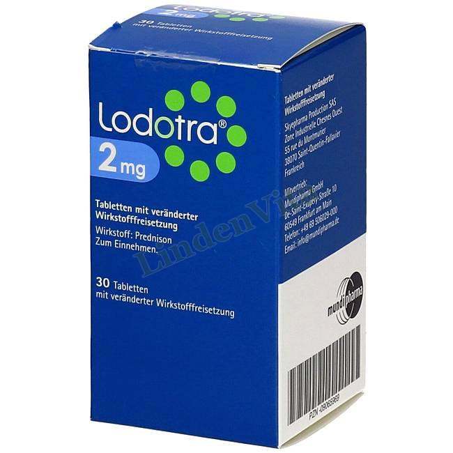Лодотра / Lodotra - Преднізон — упаковка препарату