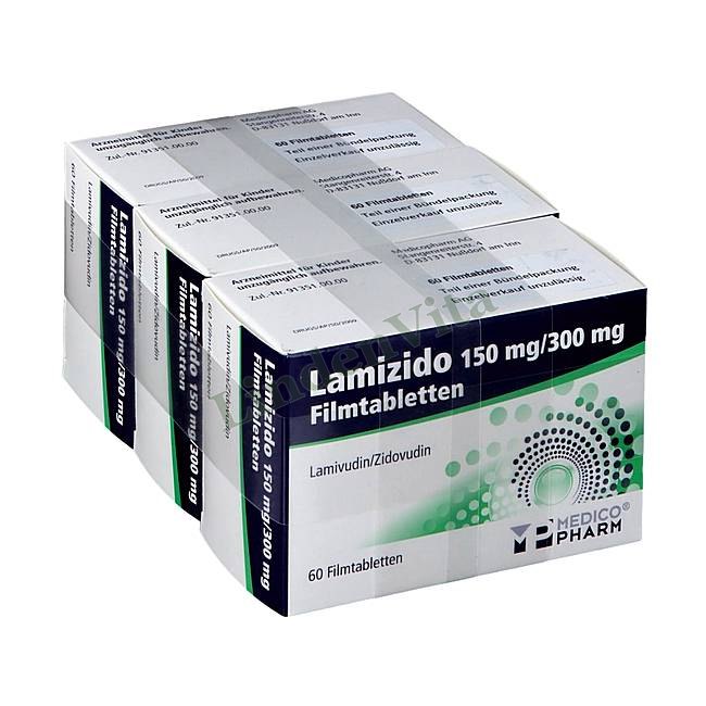 Ламізідо / Lamizido - Зидовудин + Ламівудин — упаковка препарату