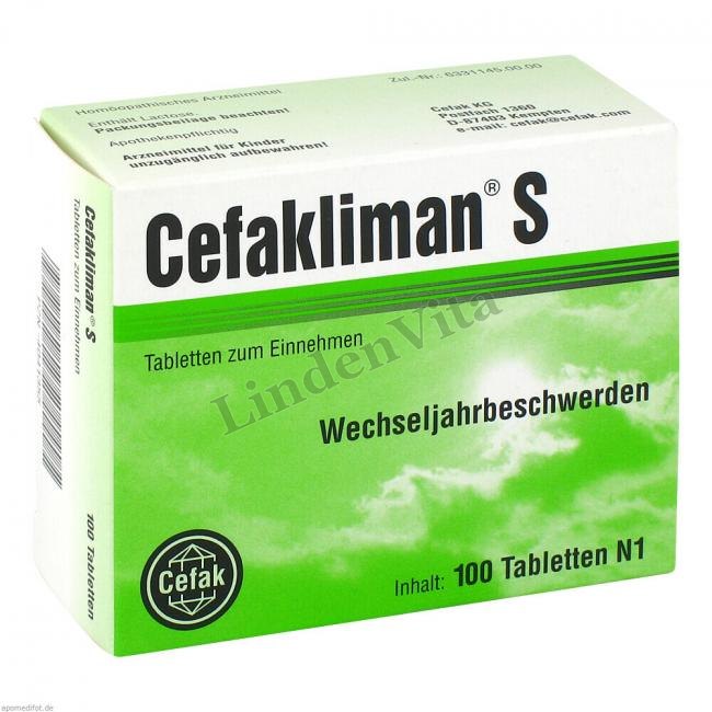 Цефакліман / Cefakliman - Кореневище циміцифуги — упаковка препарату