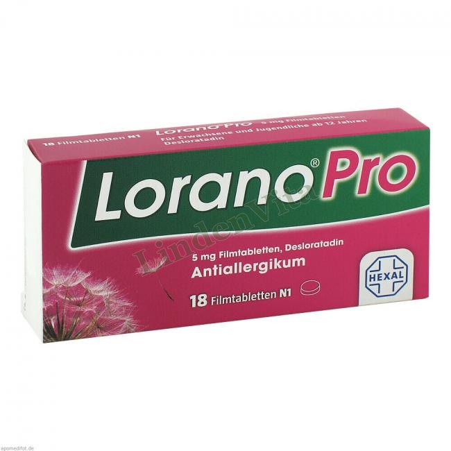 Лоранопро / Loranopro - Дезлоратадин — упаковка препарата