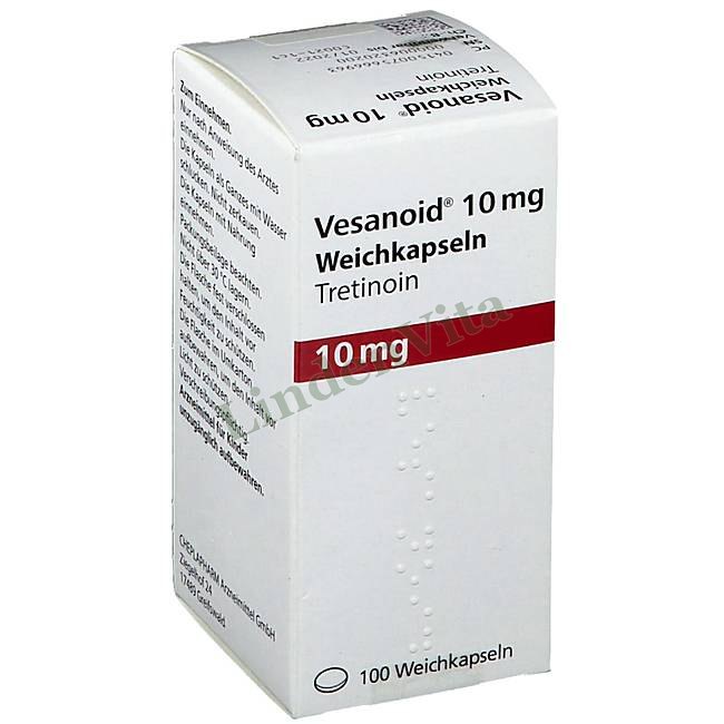 Весаноид / Vesanoid - Третиноин — упаковка препарата