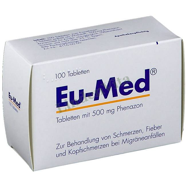 Еу Мед / Eu Med - Феназон — упаковка препарату
