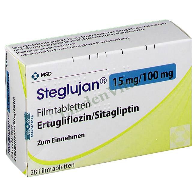 Стеглуян / Steglujan - Ситаглиптин + Эртуглифлозин — упаковка препарата