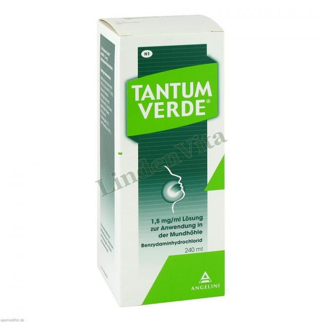 Тантум Верде / Tantum Verde - Бензидамін / Шлунок і травлення — упаковка препарату
