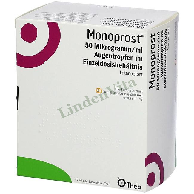 Монопрост / Monoprost - Латанопрост — упаковка препарата