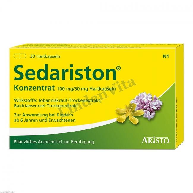 Седаристон / Sedariston - Зверобой / Психиатрия — упаковка препарата