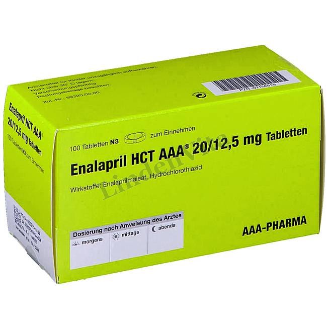 Еналаприл / Enalapril - Еналаприл + Гідрохлоротіазид / Від тиску — упаковка препарату