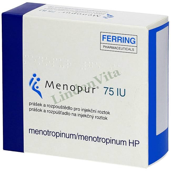 Менопур / Menopur - Менопаузный гонадотропин — упаковка препарата