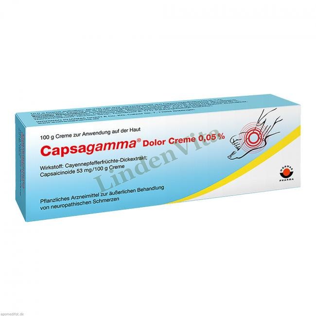 Капсагамма / Capsagamma — упаковка препарату