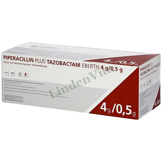 Пиперациллин / Piperacillin - Пиперациллин Ингибиторы бета-лактамаз / Антибиотики — упаковка препарата