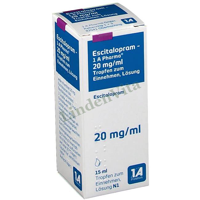 Есциталопрам / Escitalopram - Есциталопрам — упаковка препарату
