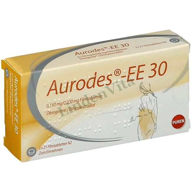 Ауродес / Aurodes - Дезогестрел + Этинилэстрадиол — упаковка препарата