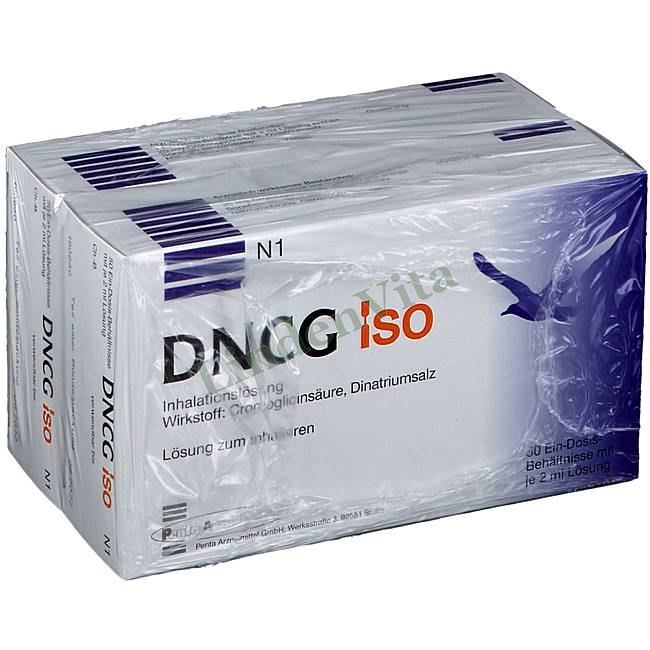 Днцг Ісо / Dncg Iso - Кромогліциєва кислота — упаковка препарату