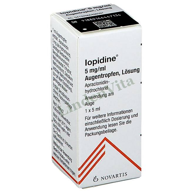 Йопидин / Iopidine - Апраклонідин — упаковка препарату